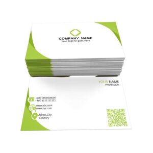 Cartão de Visita 4x4 Cores ( frente e Verso ) Papel Couchê 250gr.