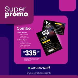 SUPER COMBO PARA DIVULGAR SEU NEGÓCIO!